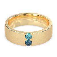 7mm Men's Sandblast Finish Band