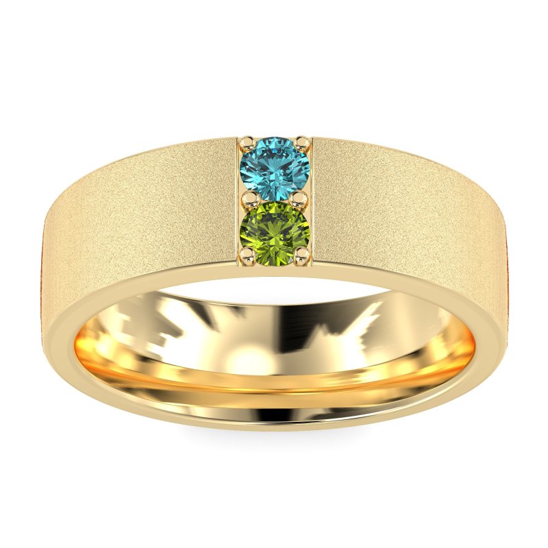 7mm Men's Sandblast Finish Band