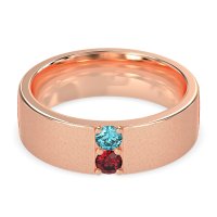 7mm Men's Sandblast Finish Band