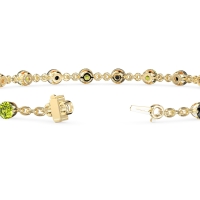 Chain Link Gemstone Bracelet