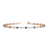 Chain Link Gemstone Bracelet