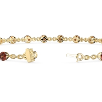 Chain Link Gemstone Bracelet