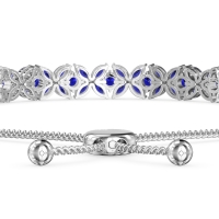 Marquise Flower Adjustable Bracelet