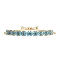 Marquise Flower Adjustable Bracelet