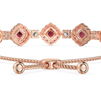 Diamond Link Bolo Bracelet
