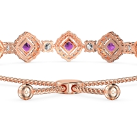 Diamond Link Bolo Bracelet