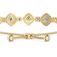 Diamond Link Bolo Bracelet