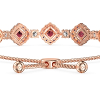 Diamond Link Bolo Bracelet