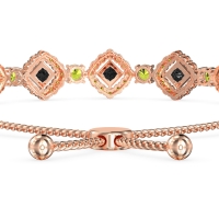 Diamond Link Bolo Bracelet