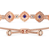 Diamond Link Bolo Bracelet