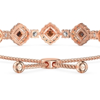 Diamond Link Bolo Bracelet