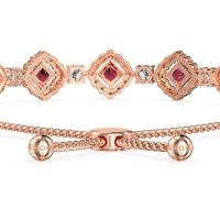Diamond Link Bolo Bracelet