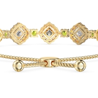 Diamond Link Bolo Bracelet