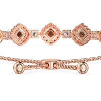Diamond Link Bolo Bracelet