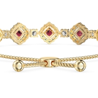 Diamond Link Bolo Bracelet