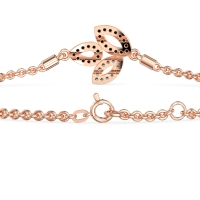 Three Leaf Adjustable Bracelet