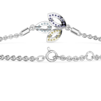 Three Leaf Adjustable Bracelet