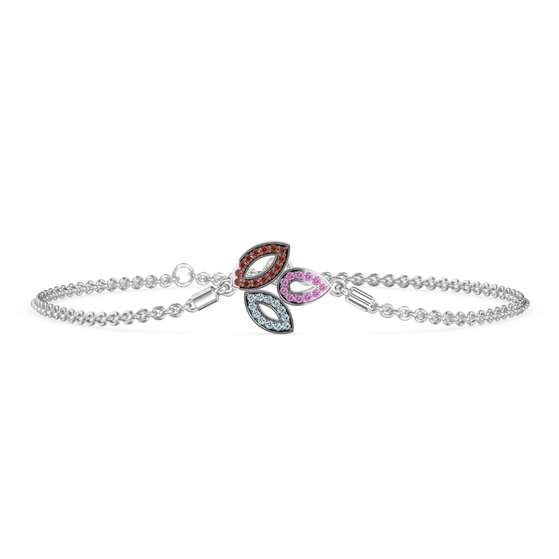 Three Leaf Adjustable Bracelet