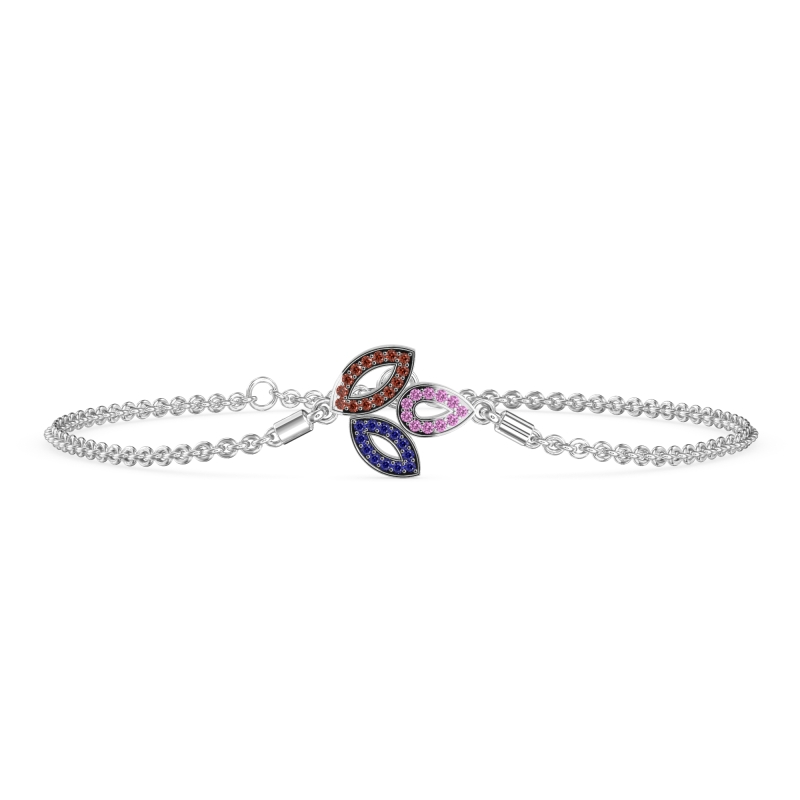 Three Leaf Adjustable Bracelet