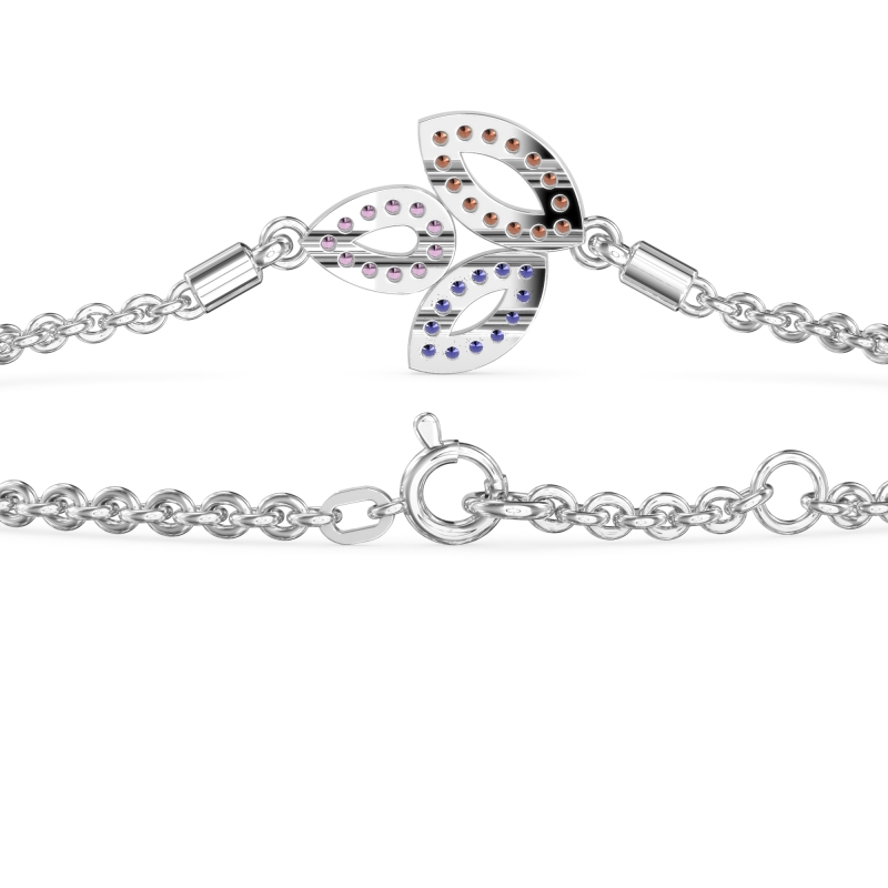 Three Leaf Adjustable Bracelet