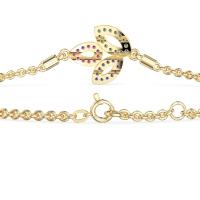 Three Leaf Adjustable Bracelet