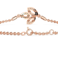 Three Leaf Adjustable Bracelet