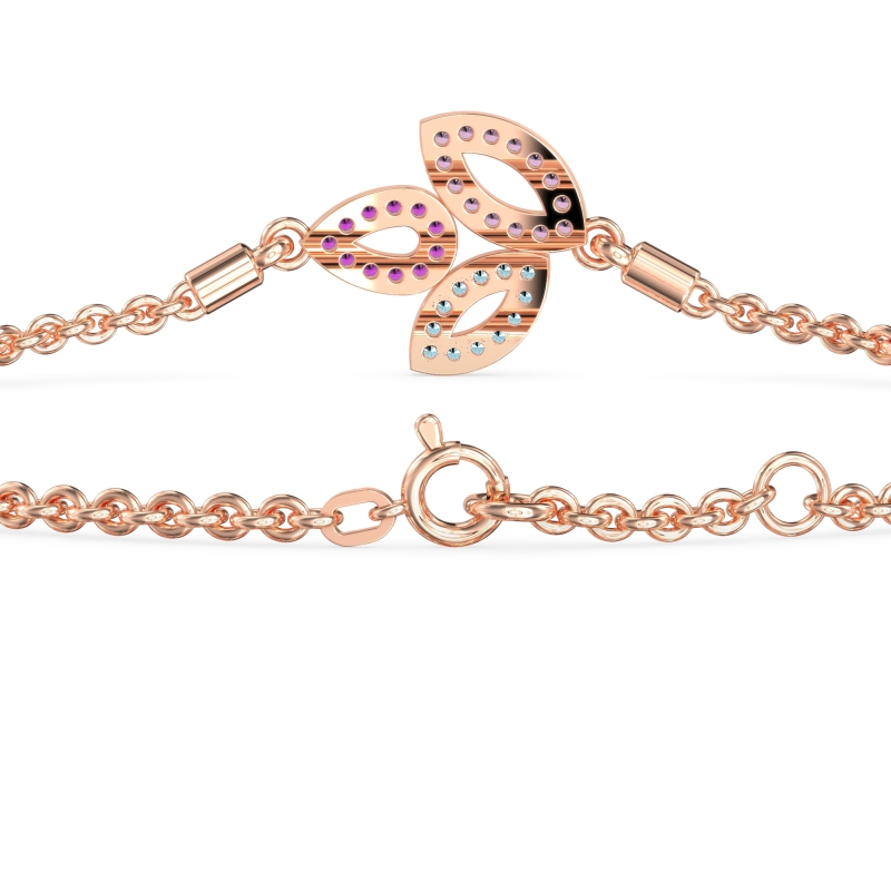 Three Leaf Adjustable Bracelet