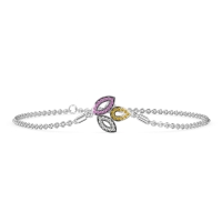 Three Leaf Adjustable Bracelet