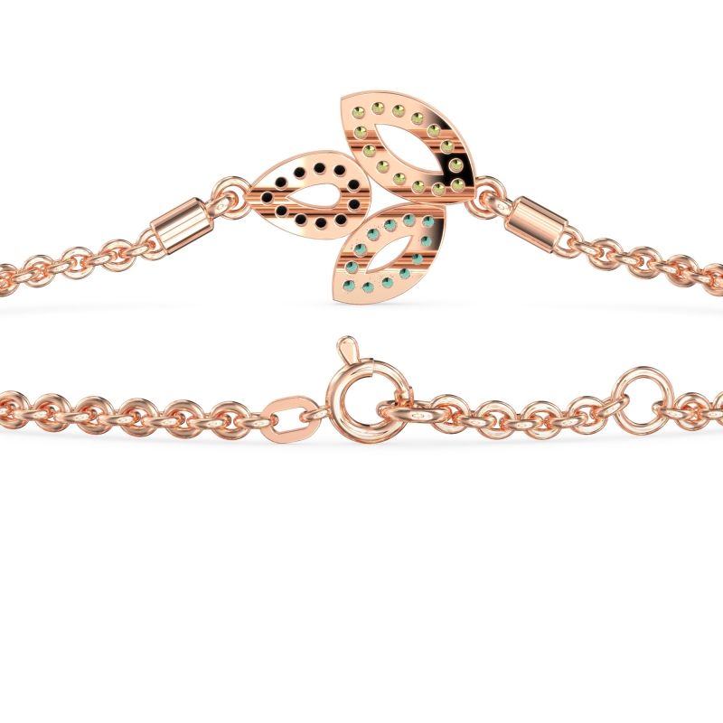 Three Leaf Adjustable Bracelet