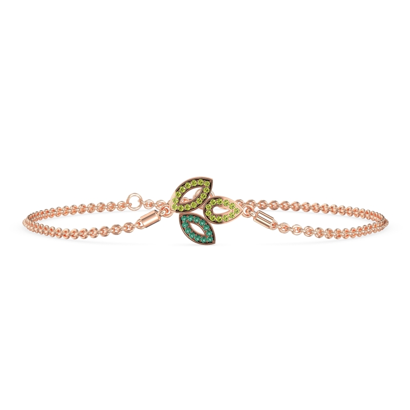 Three Leaf Adjustable Bracelet