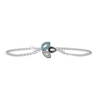 Three Leaf Adjustable Bracelet