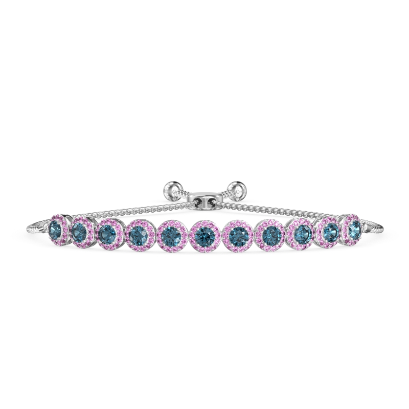 Adjustable Halo Bolo Bracelet