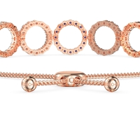 Adjustable Circle Link Bolo Bracelet