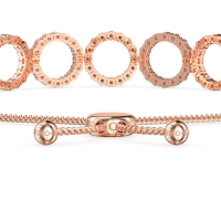 Adjustable Circle Link Bolo Bracelet