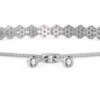 Adjustable Fleur Gemstone Bracelet