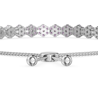 Adjustable Fleur Gemstone Bracelet