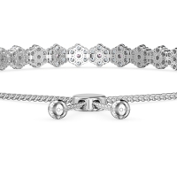 Adjustable Fleur Gemstone Bracelet