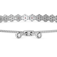 Adjustable Fleur Gemstone Bracelet