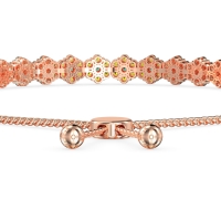 Adjustable Fleur Gemstone Bracelet