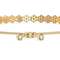 Adjustable Fleur Gemstone Bracelet