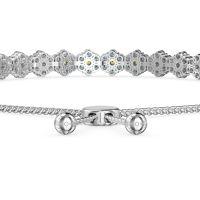 Adjustable Fleur Gemstone Bracelet