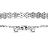 Adjustable Fleur Gemstone Bracelet