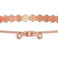 Adjustable Fleur Gemstone Bracelet