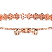 Adjustable Fleur Gemstone Bracelet