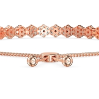 Adjustable Fleur Gemstone Bracelet