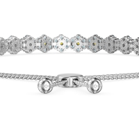 Adjustable Fleur Gemstone Bracelet