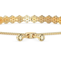 Adjustable Fleur Gemstone Bracelet