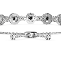 Bolo Gemstone Circle Link Bracelet