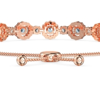 Bolo Gemstone Circle Link Bracelet
