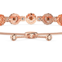 Bolo Gemstone Circle Link Bracelet
